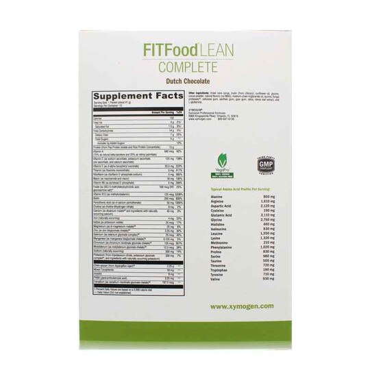 FITFood Lean Complete, XYM